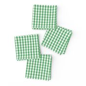 Fern Green Gingham Check Plaid