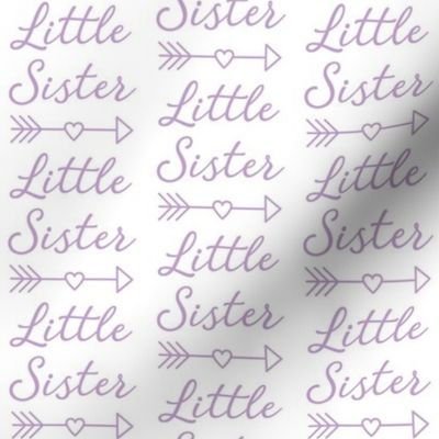 lavender little-sister-with-heart-arrow