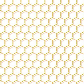 Honeycomb Honey House, Peach Gold White, Small