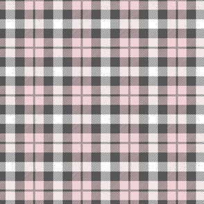 Pink & Grey Plaid