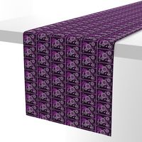 MDZ35 - Small - Musical Daze Tiles in Monochromatic Purple Medley