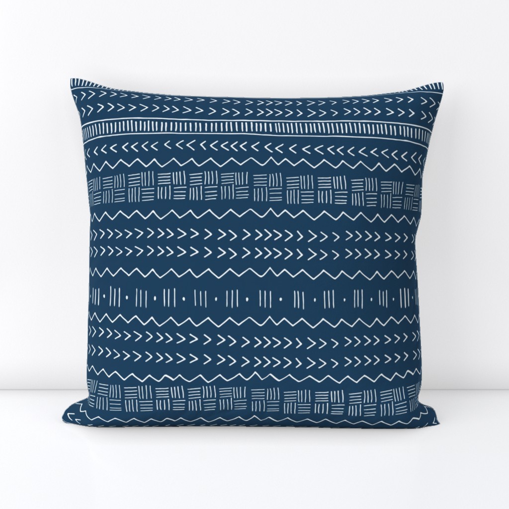 Mudcloth in Indigo