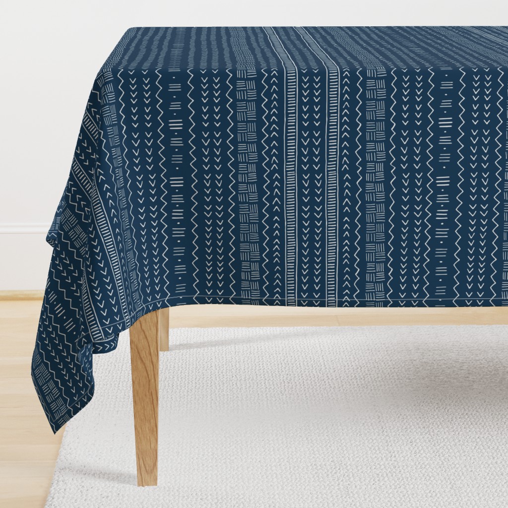 Mudcloth in Indigo