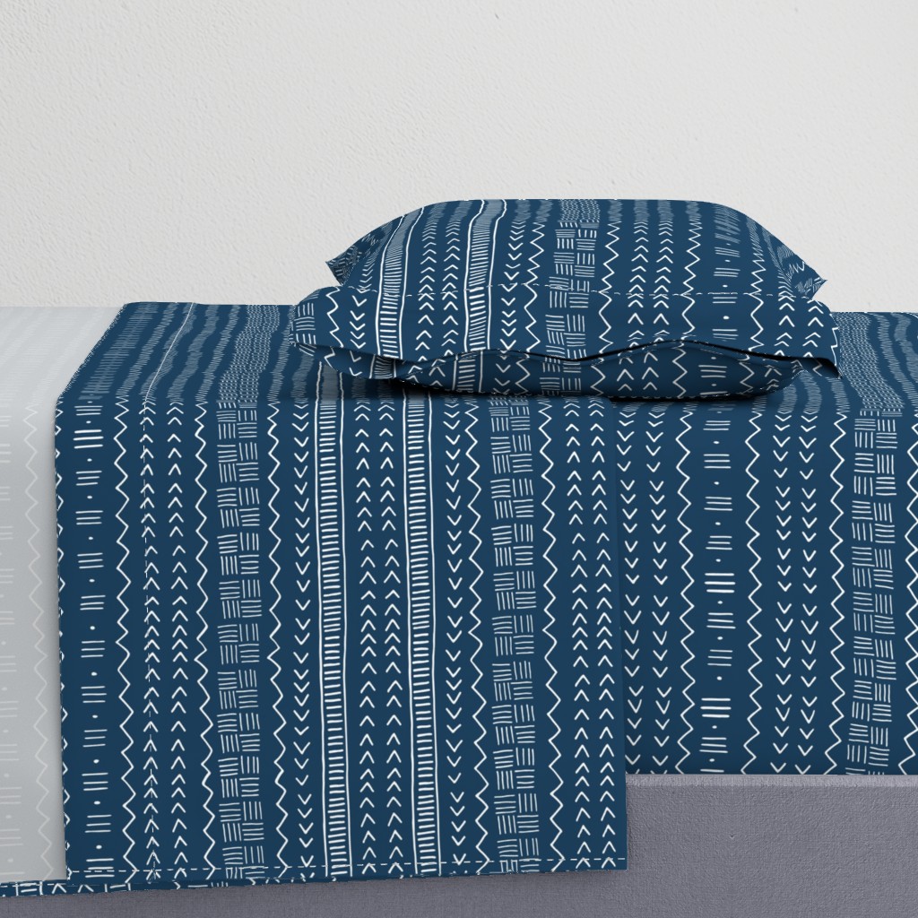 Mudcloth in Indigo