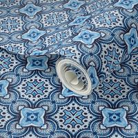 Turkish tiles in blue