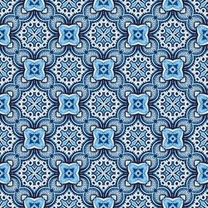Turkish tiles in blue