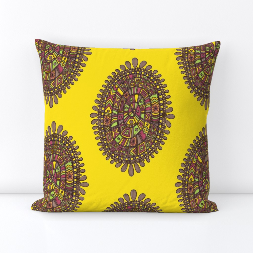 African Inspired Yellow