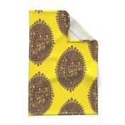 African Inspired Yellow