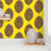 African Inspired Yellow