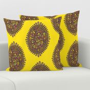 African Inspired Yellow