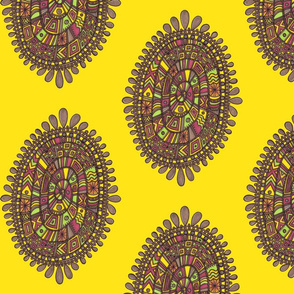 African Inspired Yellow