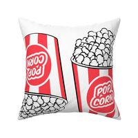Popcorn tub - cut and sew pillow - fat quarter (R)