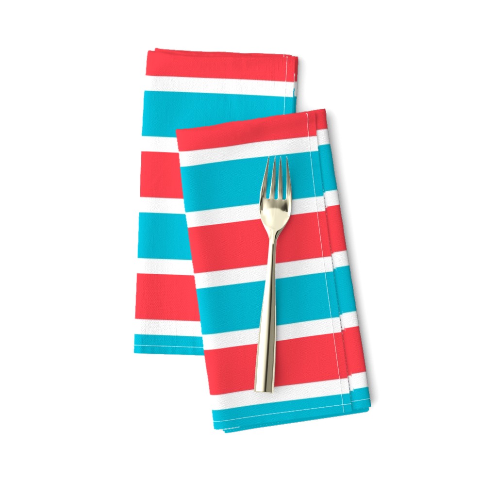 red and blue stripes