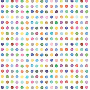 Painted dot candy, small, even