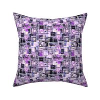 Abstract square maze, Magenta, small