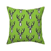 Lime green Sketchy Hipster Buck Stag Deer Antlers-ch-ch-ch-ch-ch-ch-ch-ch-ch-ch-ch-ch