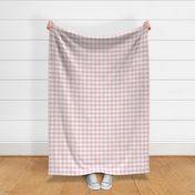 Plain Gingham 2 Tone Lilac and Peach