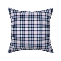(small scale) fall plaid || navy,light lilac