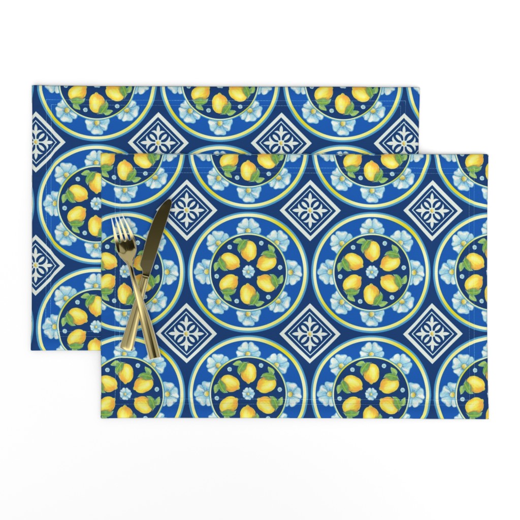 Lemon Spanish Tiles