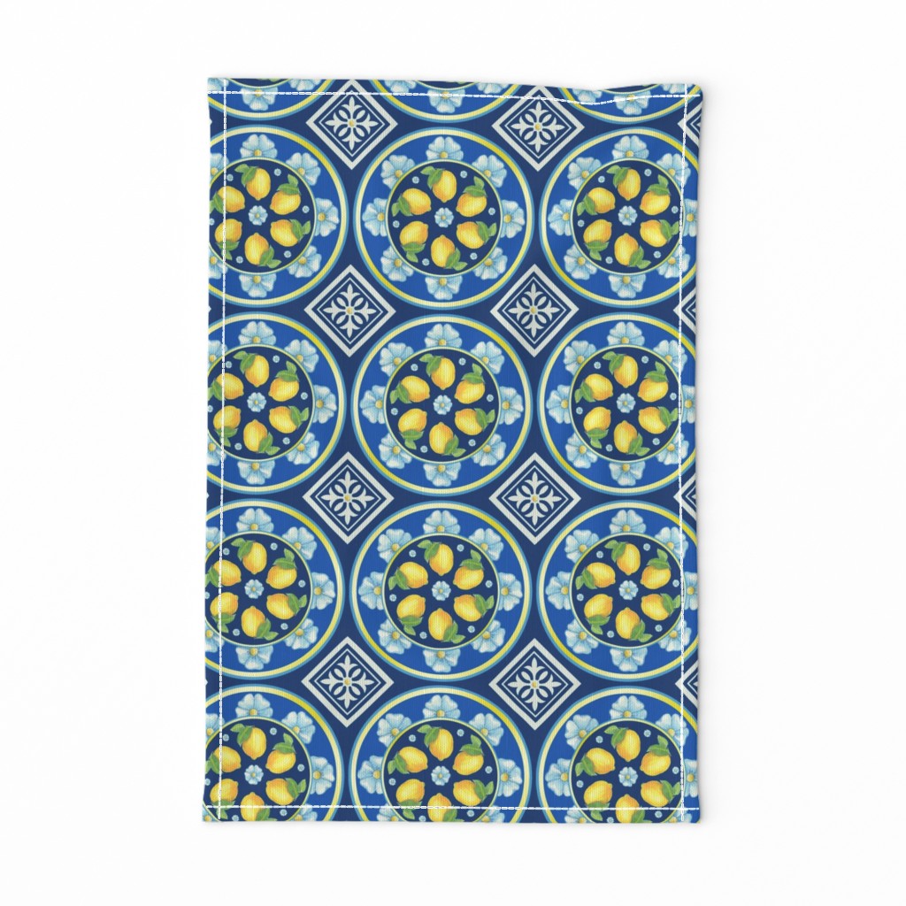 Lemon Spanish Tiles