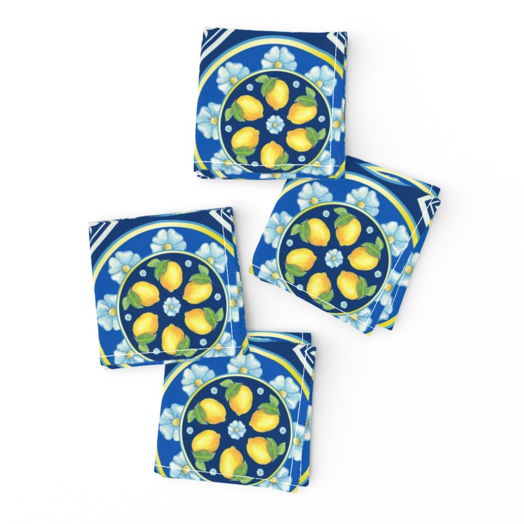 Lemon Spanish Tiles