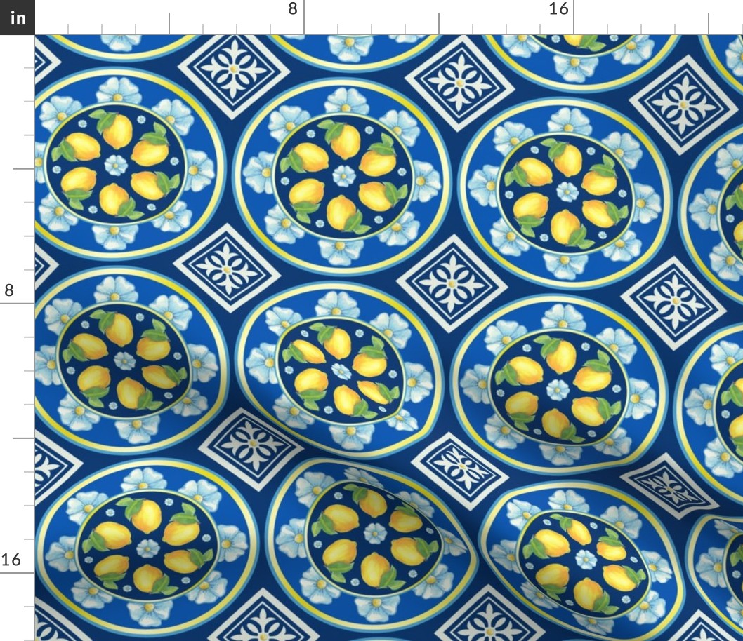 Lemon Spanish Tiles