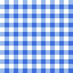 Stockholm Gingham Delfts Blauw