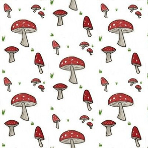 Toadstool Woodland Mushroom