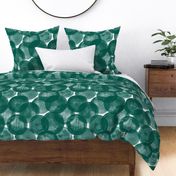 Watercolor Dots M+M Evergreen by Friztin