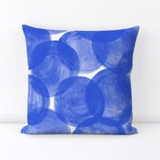 Watercolor Dots M+M Cobalt by Friztin