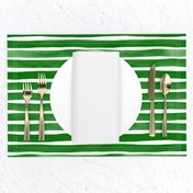 Watercolor Stripes M+M Zucchini by Friztin