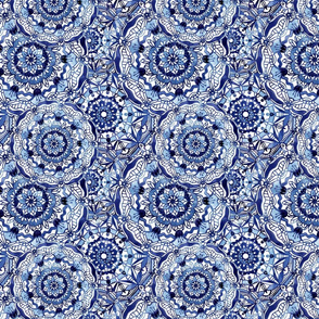 Delft Blue Mandalas