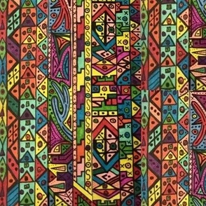 Vibrant tribal 