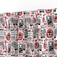 Wild Thing (Pink & Gray)