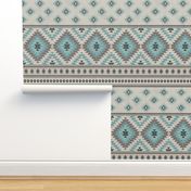 KILIM in beige blue brown