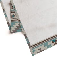 KILIM in beige blue brown