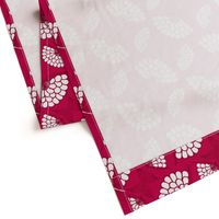 Bold Floral Print in Magenta