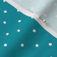 Polka Dots on Turquoise