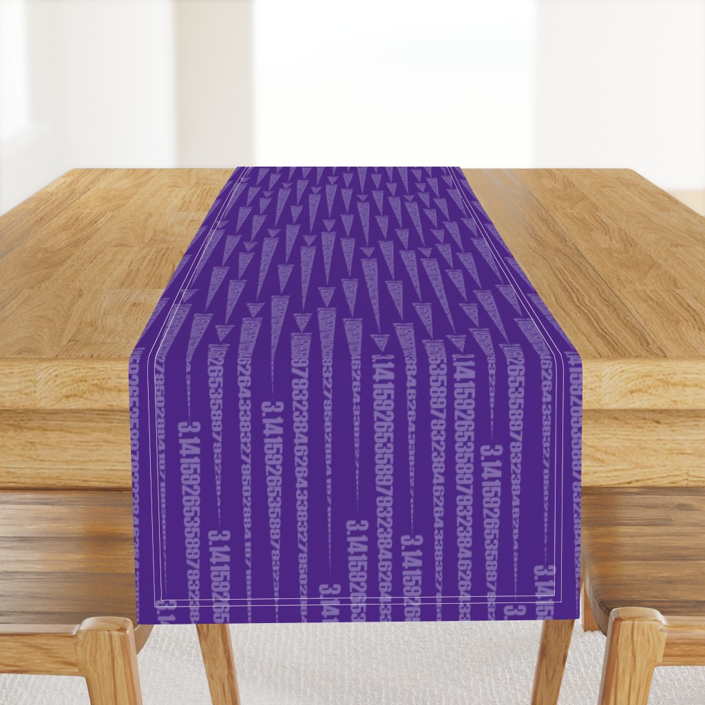 pi-icicles in royal purple