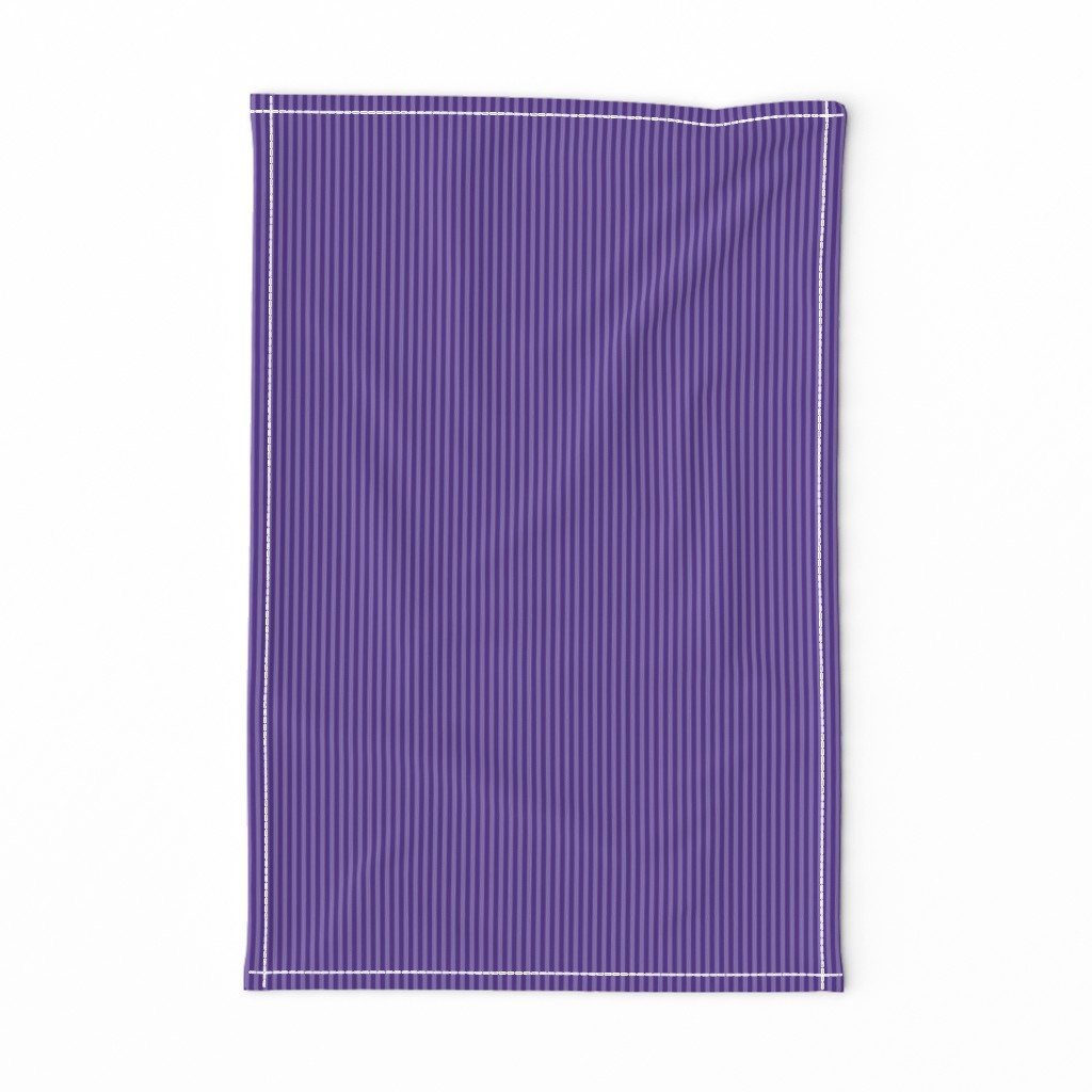 narrow stripes in royal purple