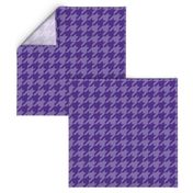 1" houndstooth - royal purple