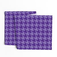 1" houndstooth - royal purple