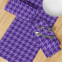 1" houndstooth - royal purple