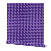 1" houndstooth - royal purple