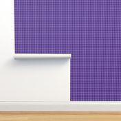 royal purple gingham, 1/4" squares 