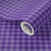 royal purple gingham, 1/4" squares 