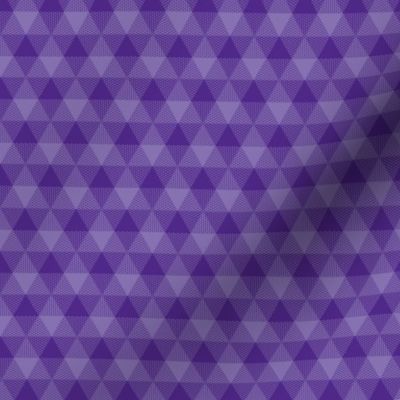 royal purple triangle gingham