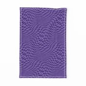 Royal purple zigzag wave