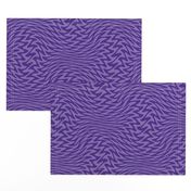 Royal purple zigzag wave