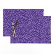 Royal purple zigzag wave